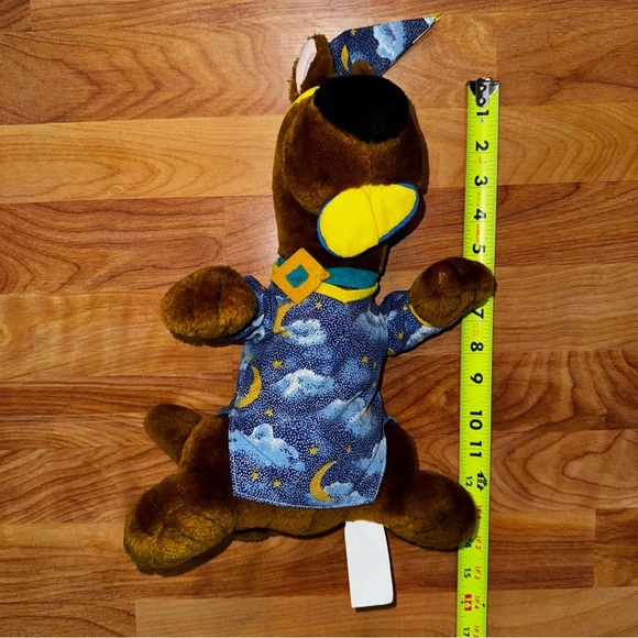 Cartoon Network Scooby Doo Stuffed Animal Plush Dog Bedtime Pajamas - Picture 8 of 8